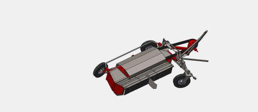 DHB 3000割草机收割机3D数模图纸 IGS格式缩略图